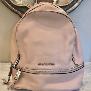 Michael Kors Rhea Leather Backpack